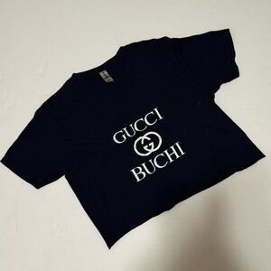 Custom Black Crop Top